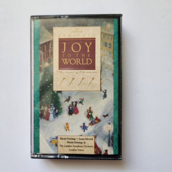 Joy To The World Cassette Tape Hallmark 1988 Placido Domingo & London Symphony O - Picture 1 of 6